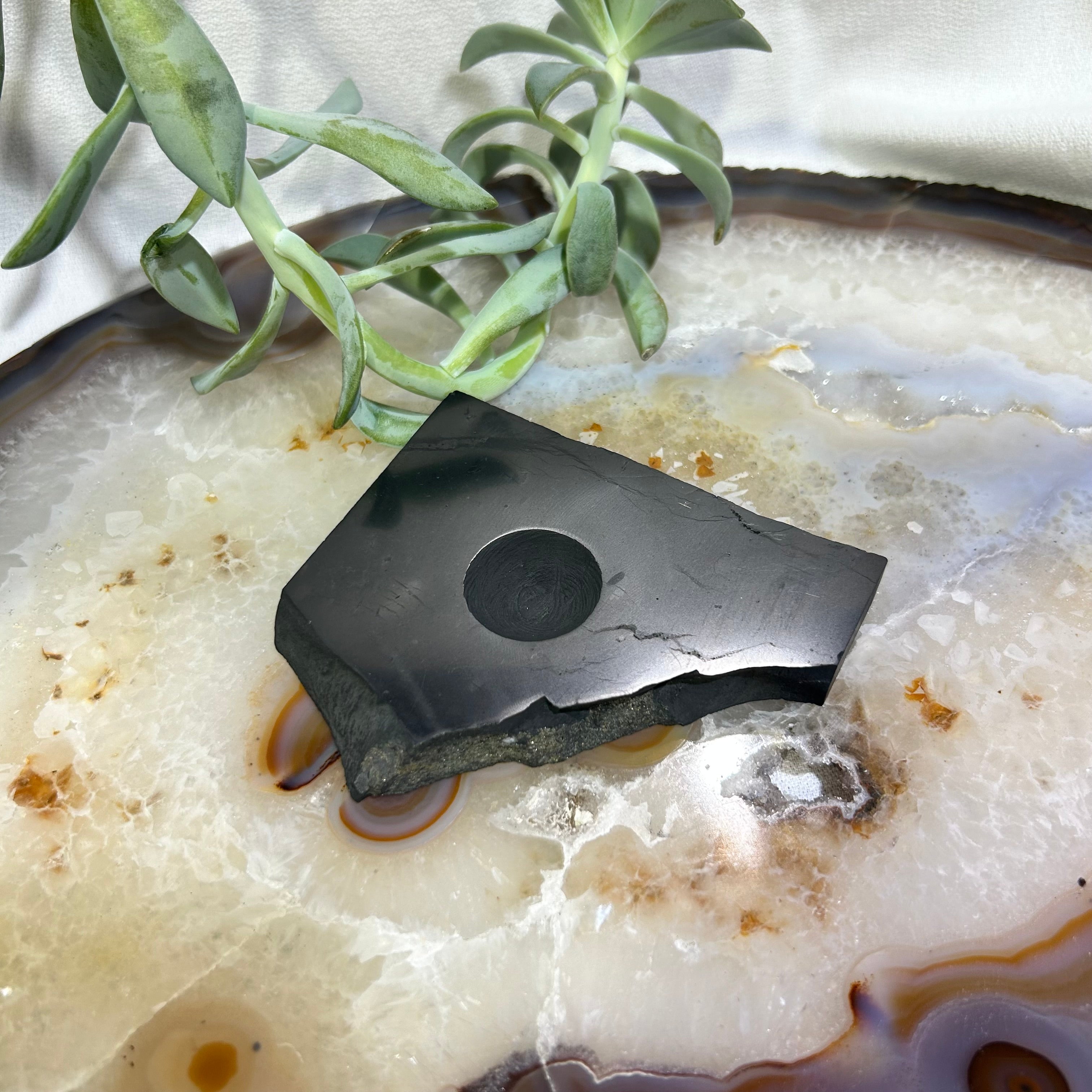 Shungite Sphere Stands Medium