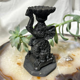 Shungite Elephant Candle Holder