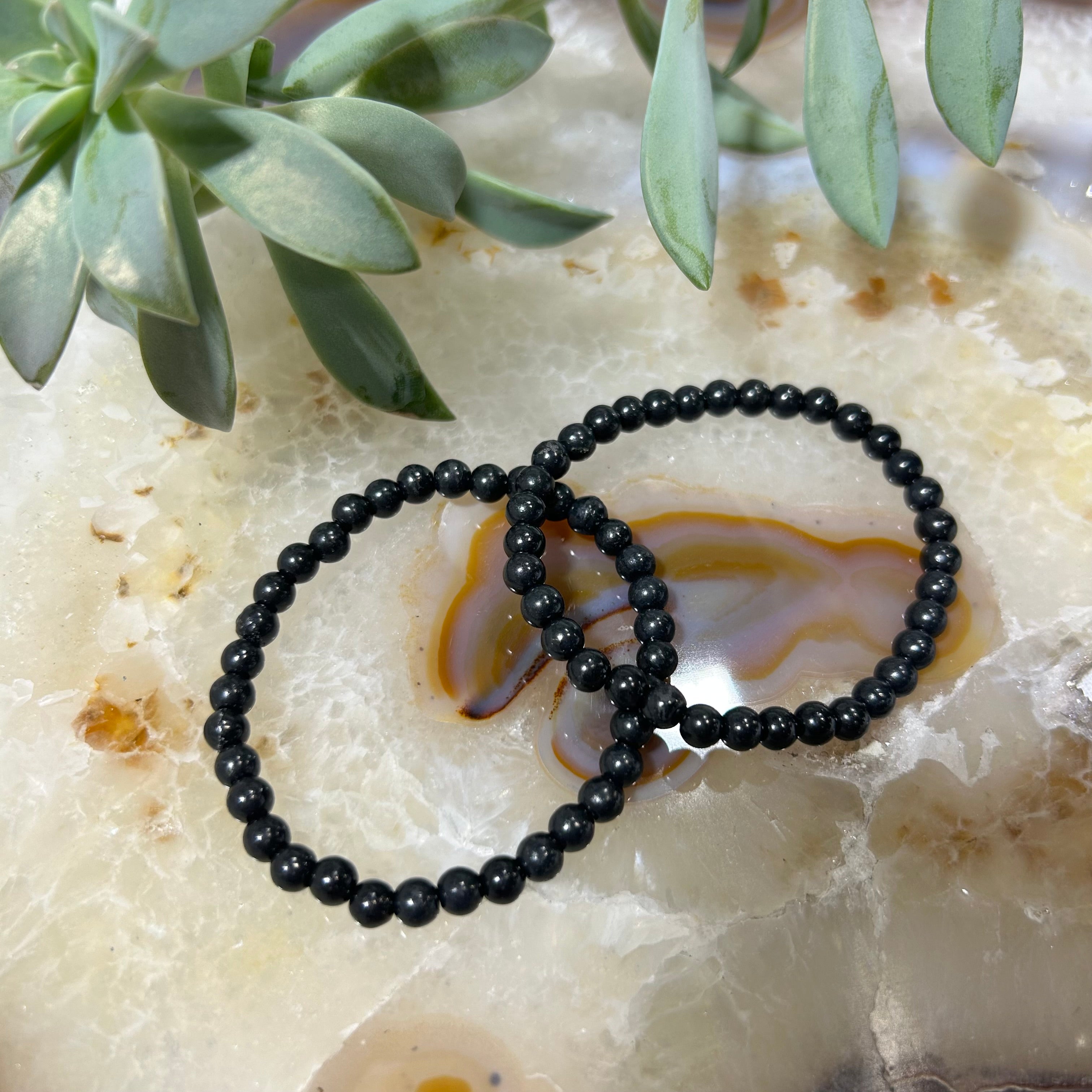 Shungite Bracelet 6mm beads
