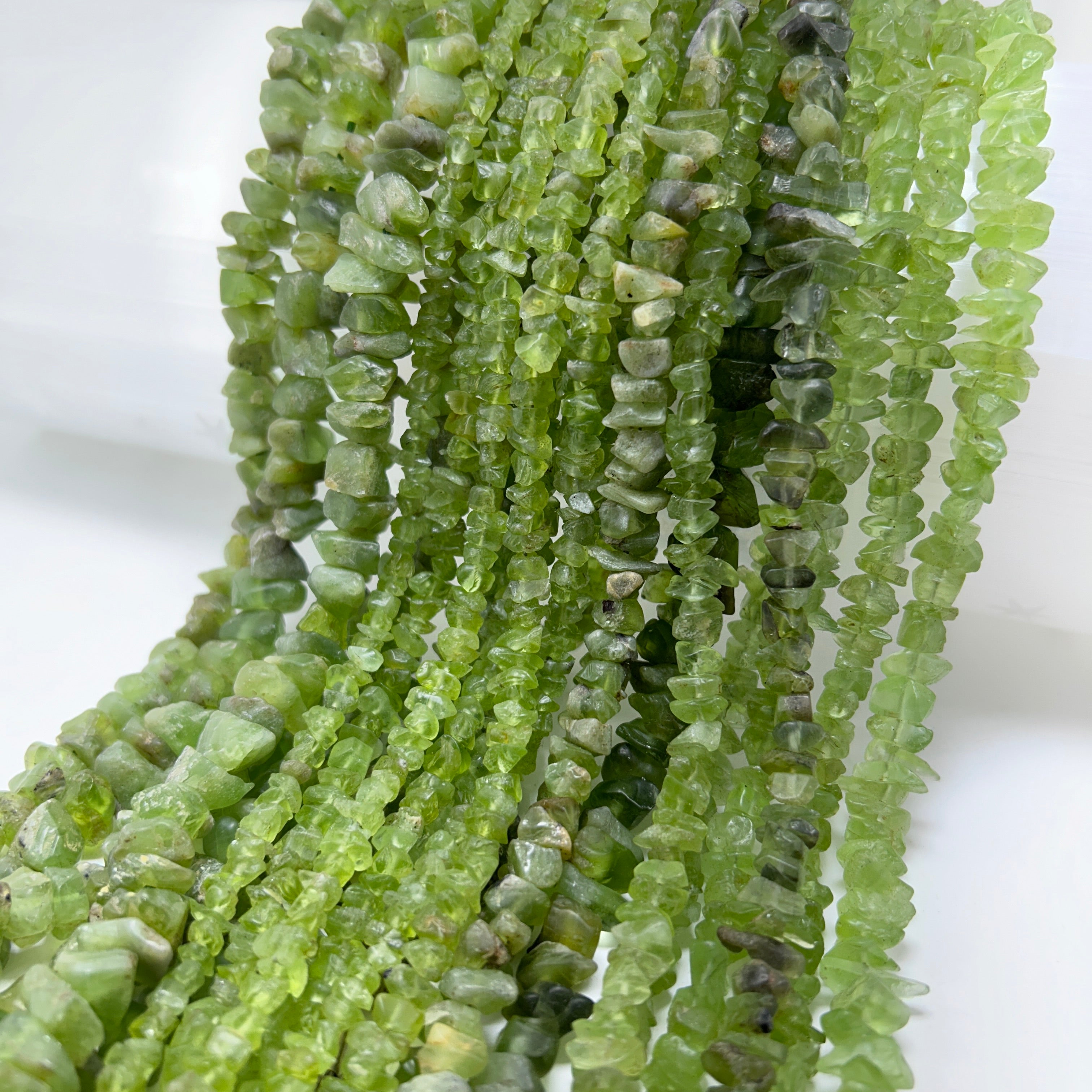 Peridot Bead Strands