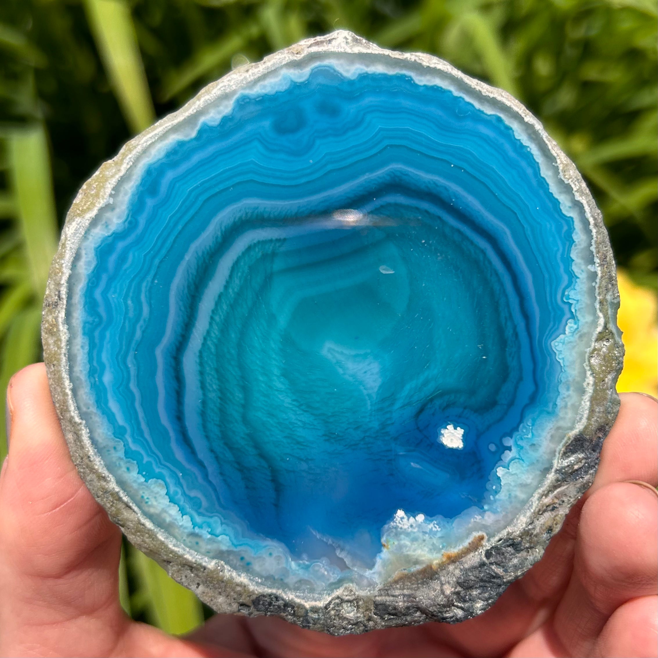 Agate Slices Dyed