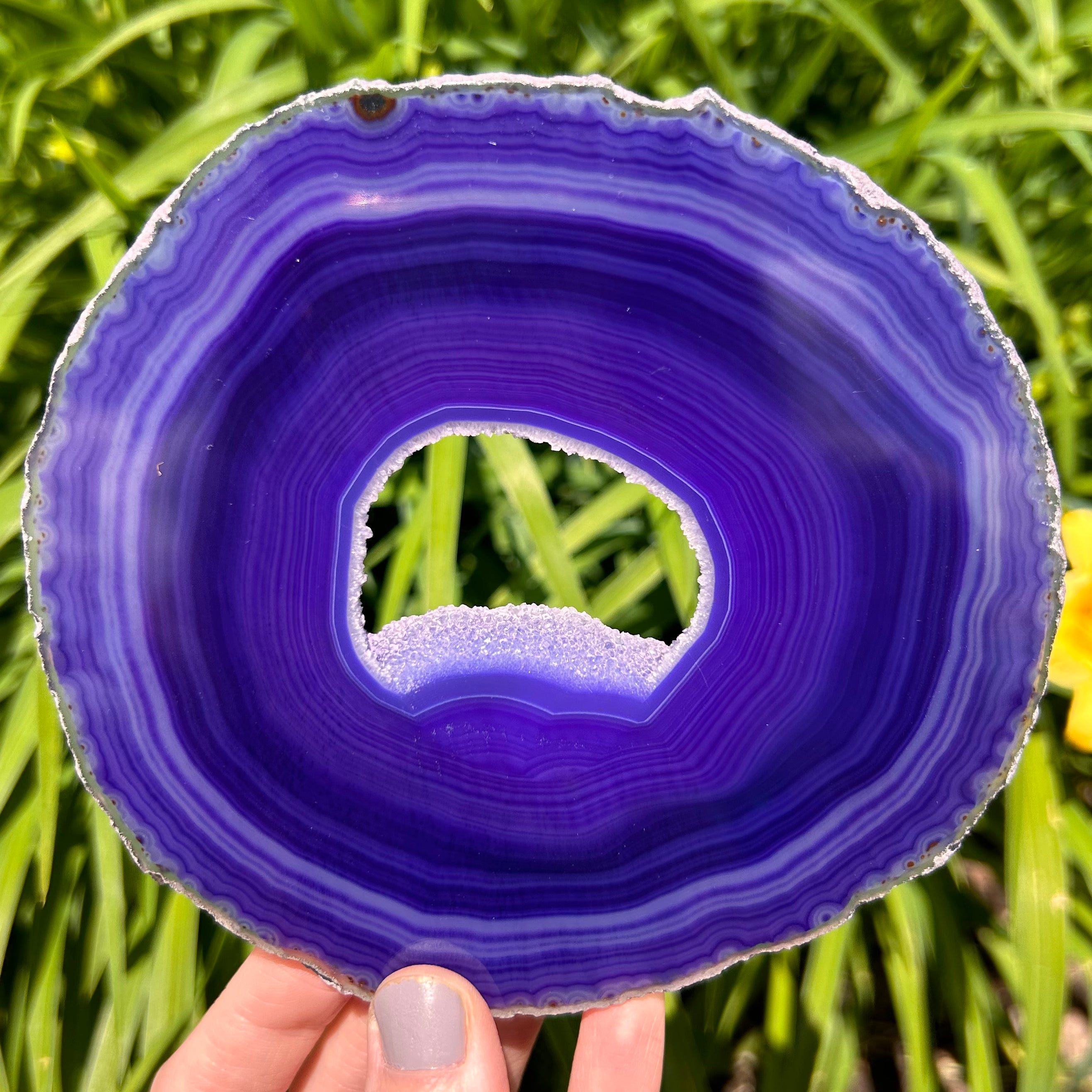 Agate Slices Dyed