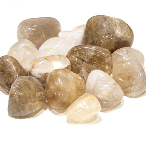 Rutilated Quartz Tumbled Grade A