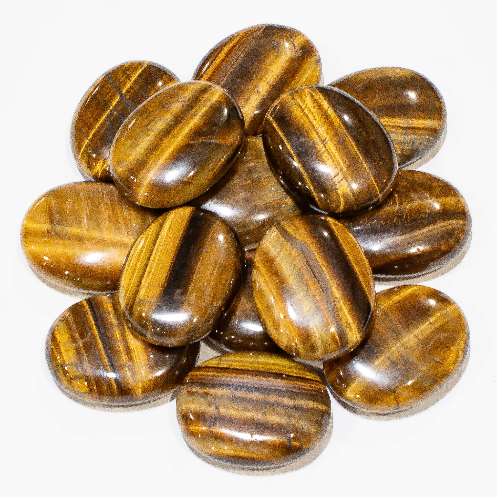 Yellow Tiger Eye Pillows
