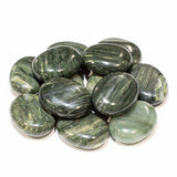 Green Hair Jasper Pillows