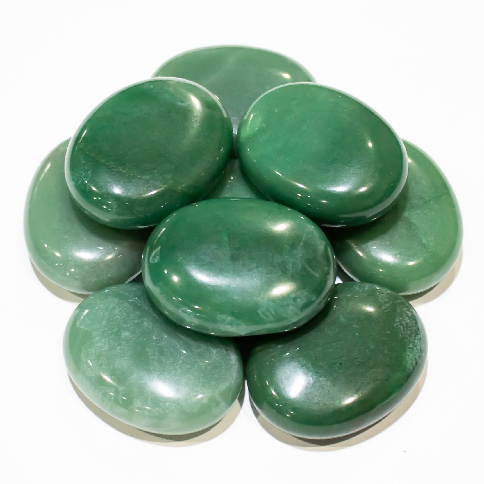 Green Aventurine Pillows