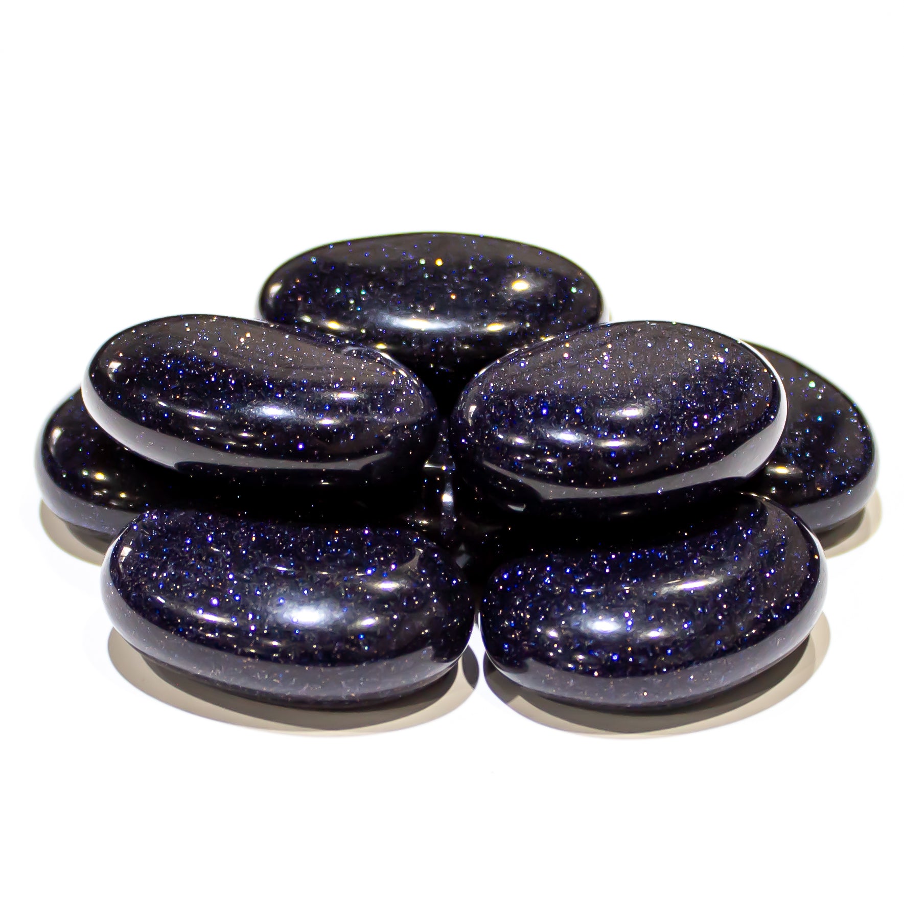 Blue Goldstone Pillows