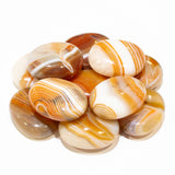 Banded Carnelian Pillows