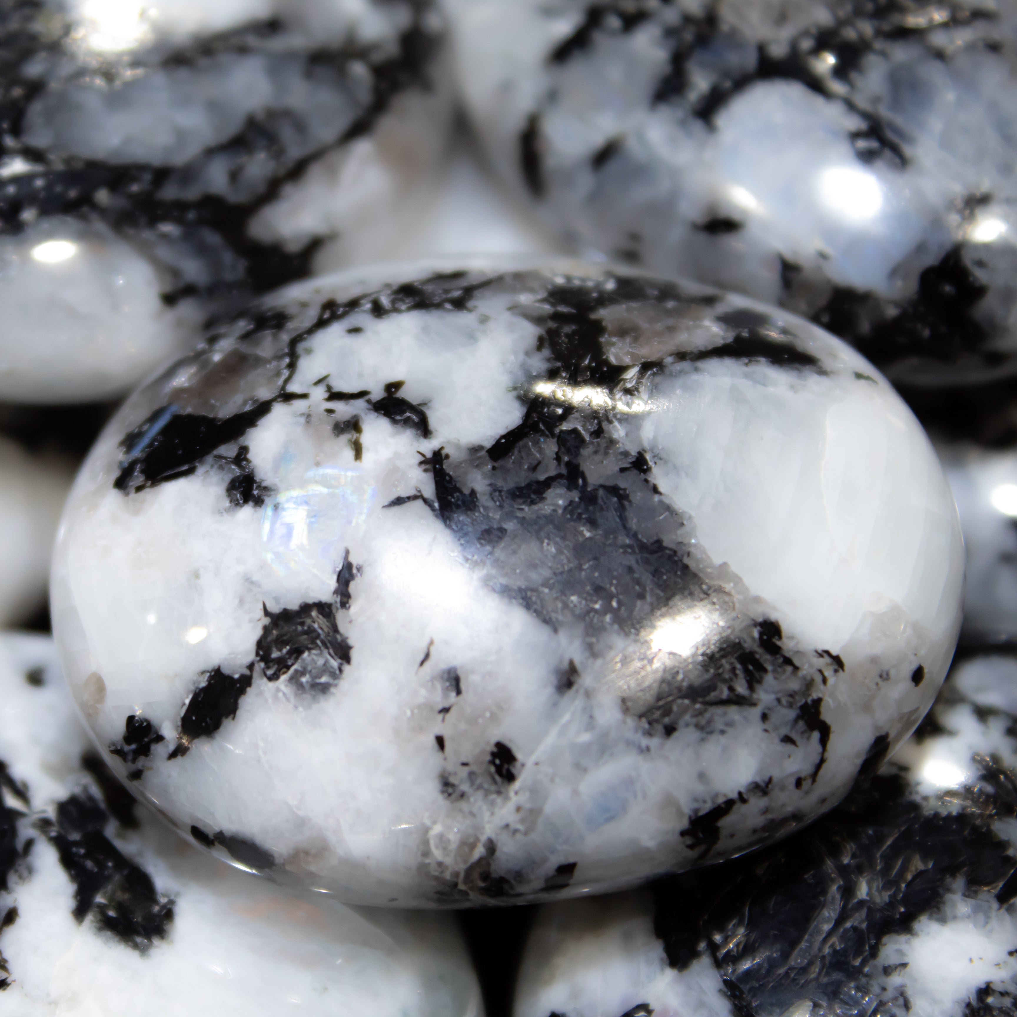 Rainbow Moonstone Pillows