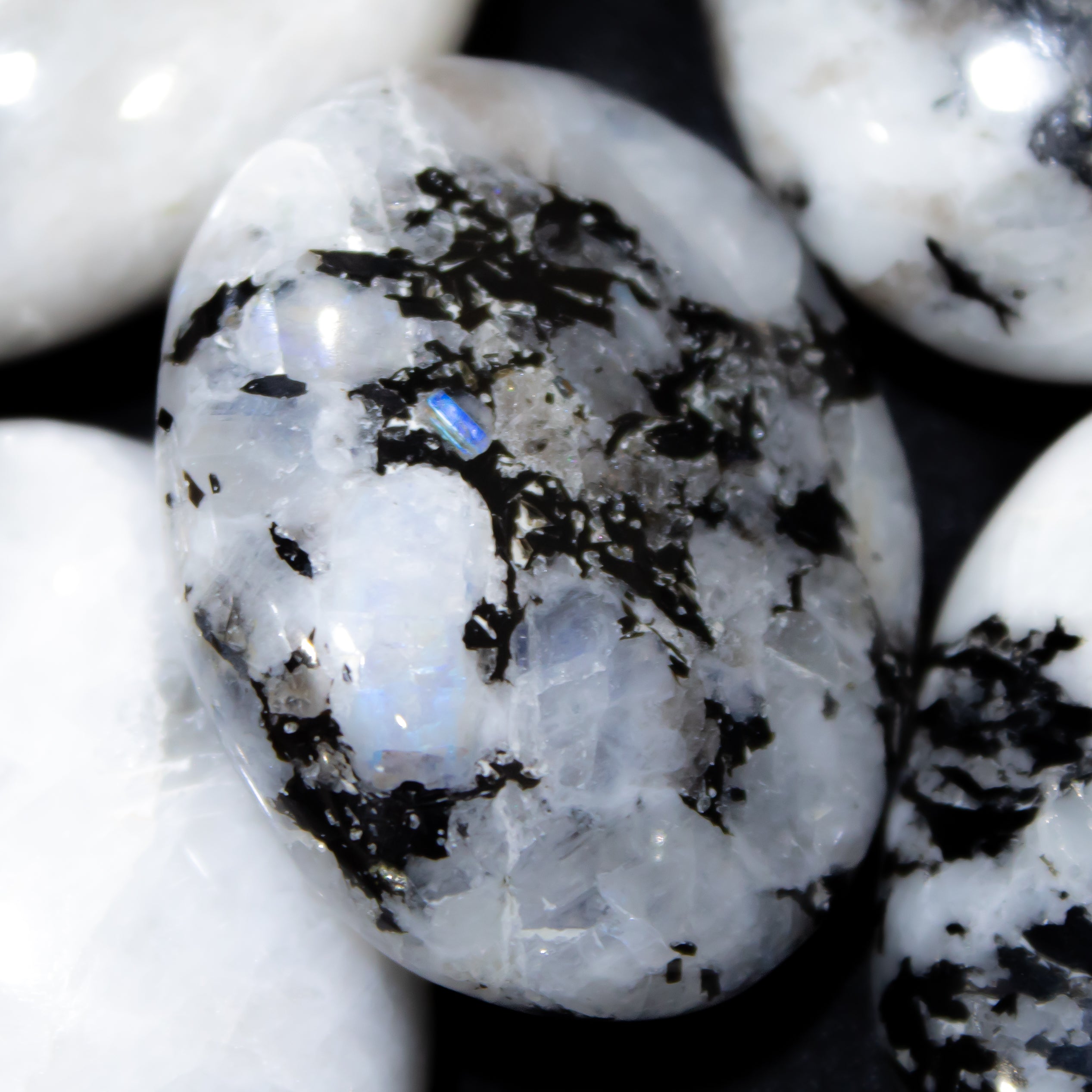 Rainbow Moonstone Pillows