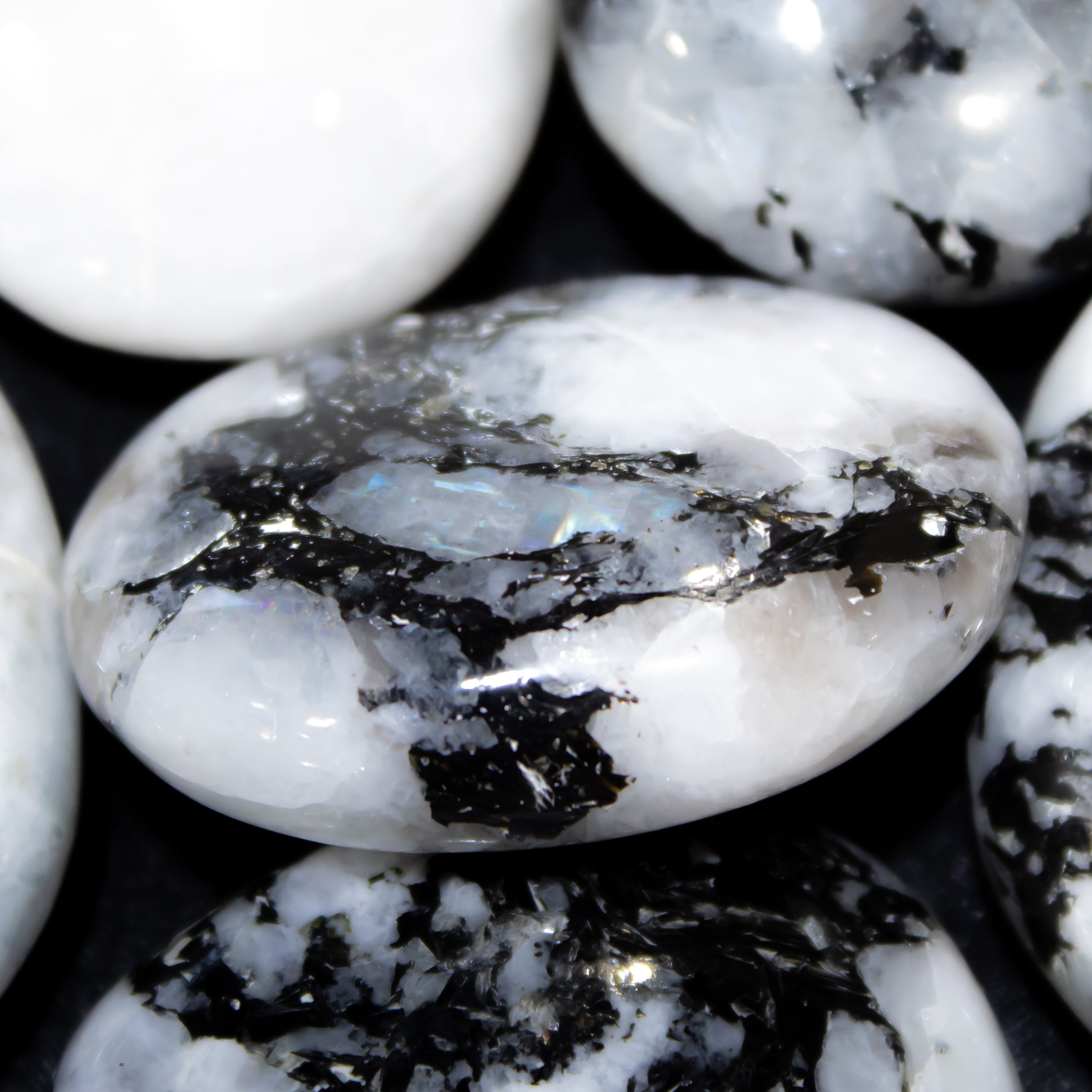 Rainbow Moonstone Pillows