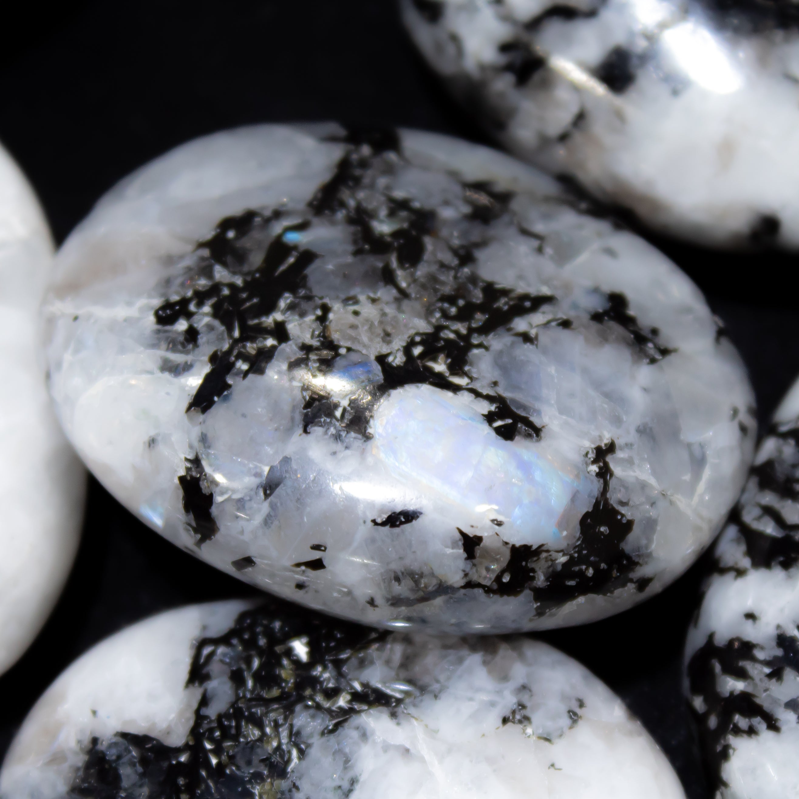 Rainbow Moonstone Pillows