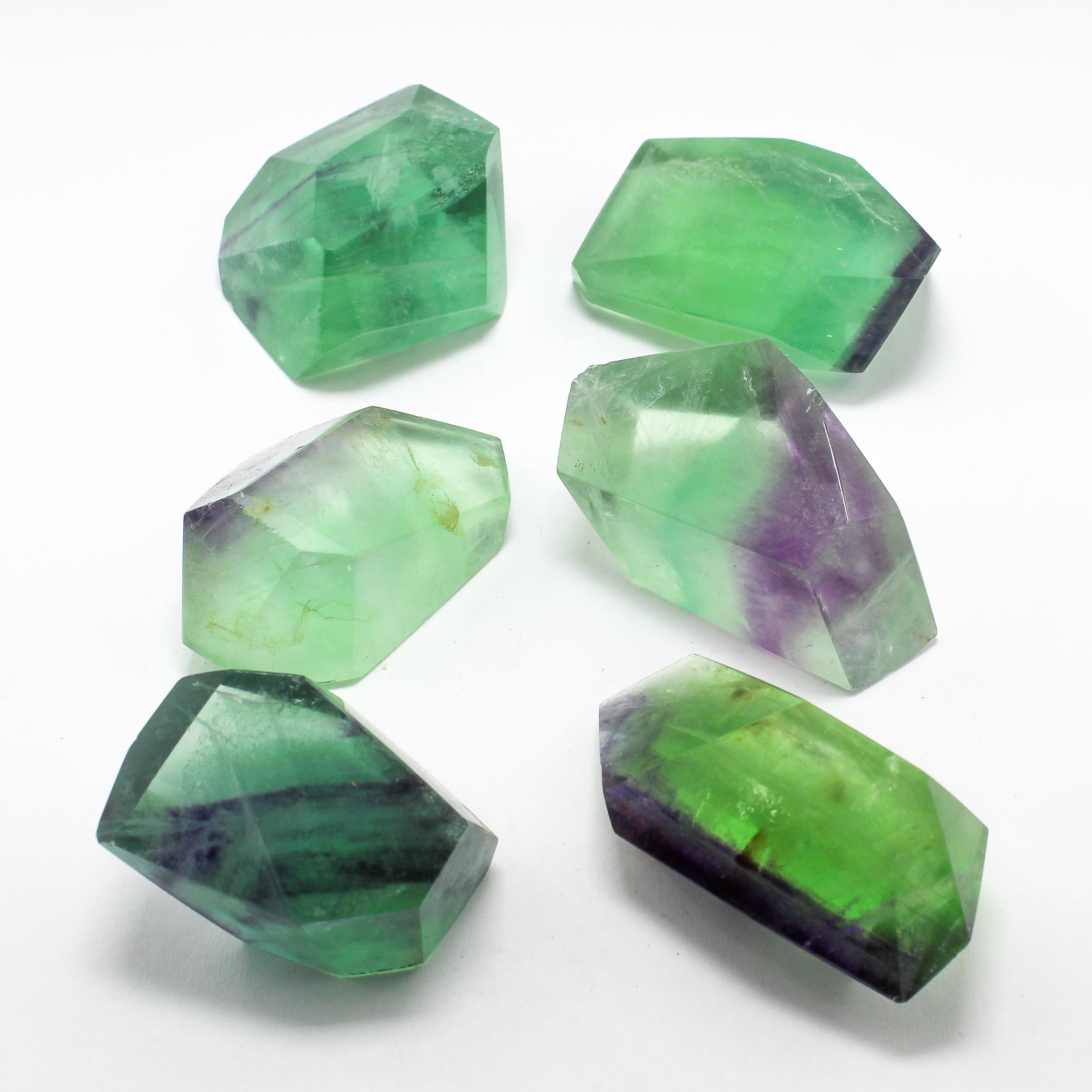 Rainbow Fluorite Free Forms