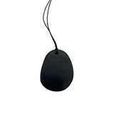 Shungite Pendant Pebble Flat