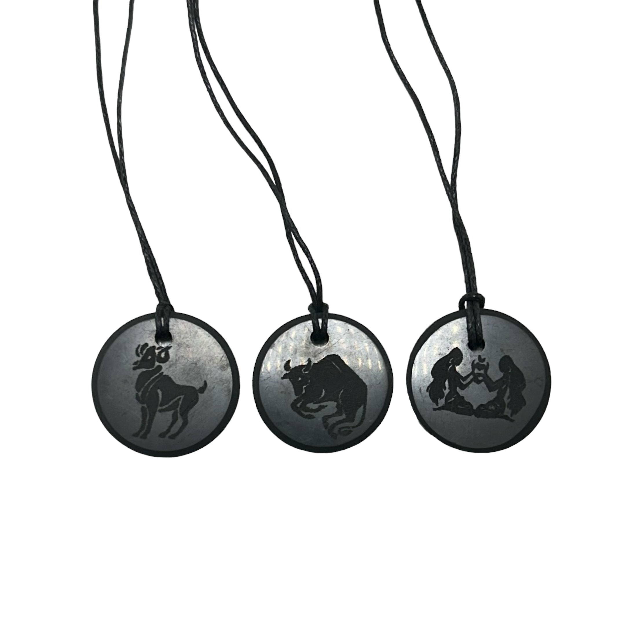 Shungite Pendant Zodiac