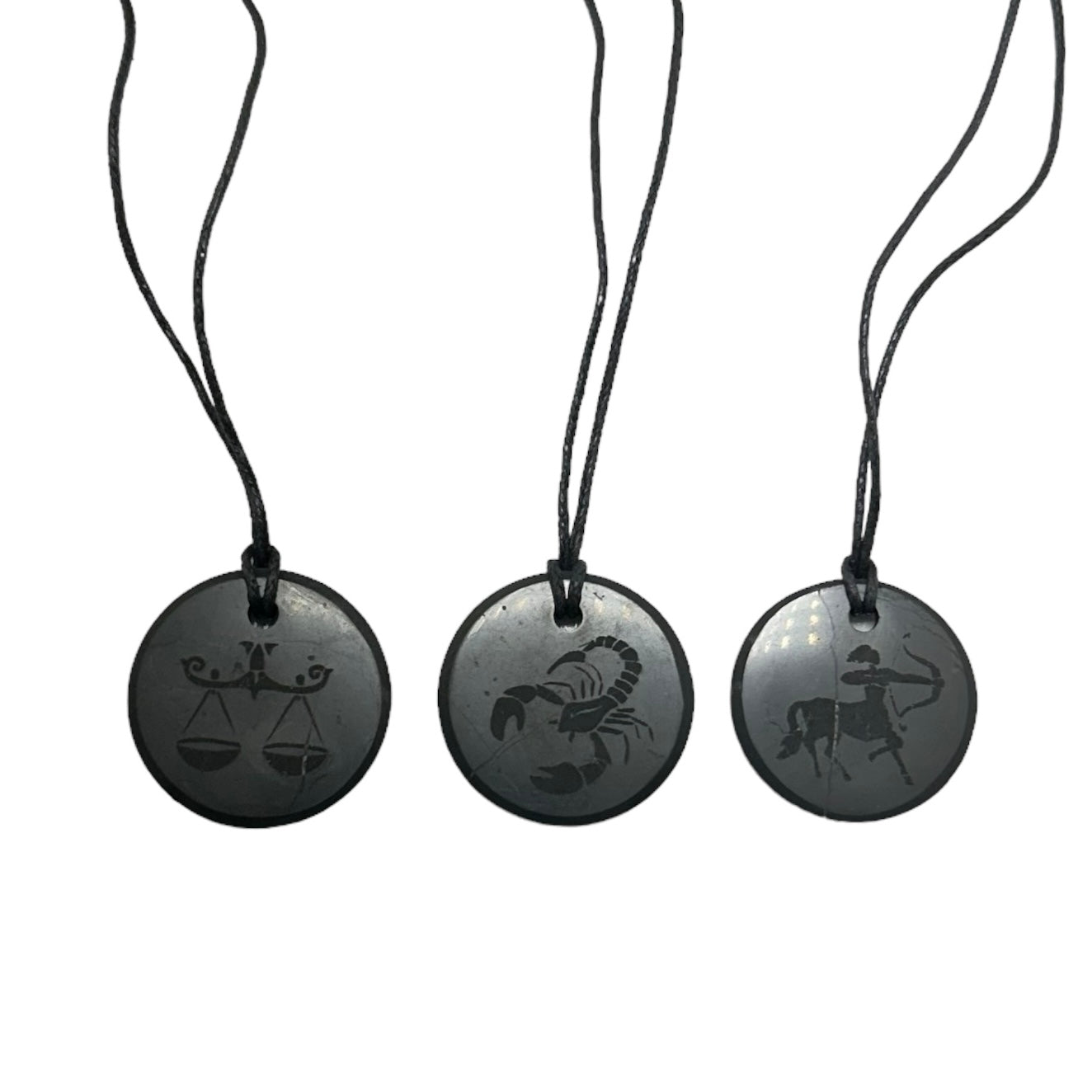 Shungite Pendant Zodiac