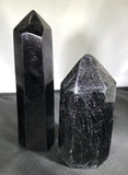 Black Tourmaline Polished Points
