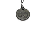 Shungite Pendant Engraved Infinity Symbol