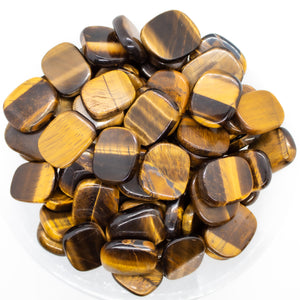 Yellow Tiger Eye Smooth Small