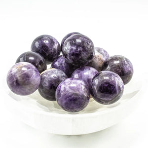 Amethyst Spheres 30mm (1kg)
