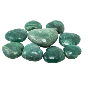 Amazonite Hearts