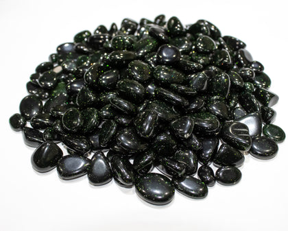 Green Goldstone Tumbled 10-20mm