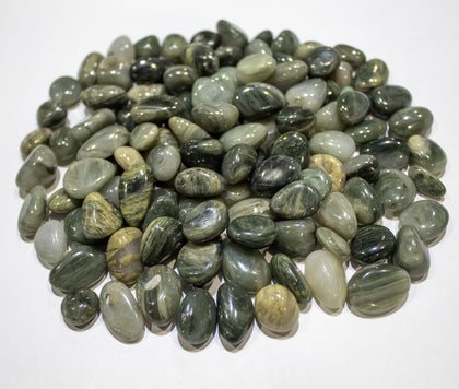 Green Hair Jasper Tumbled 10-20mm