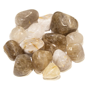 Rutilated Quartz Tumbled Grade A
