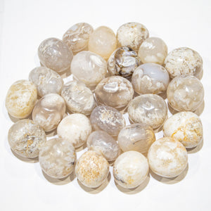 Snow Agate Tumbled
