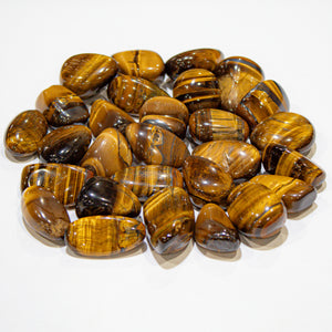 Yellow Tiger Eye Tumbled 30-45mm