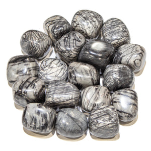 Zebra Jasper Tumbled 30-45mm