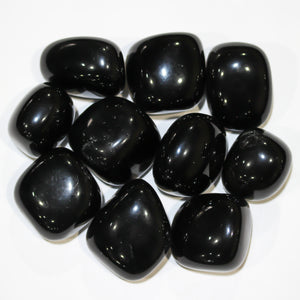 Black Obsidian Tumbled 30-45mm