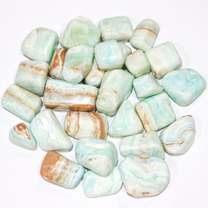 Caribbean Calcite Tumbled