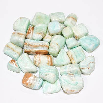 Caribbean Calcite Tumbled