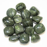 Green Hair Jasper Tumbled 30-45mm