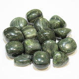 Green Hair Jasper Tumbled 30-45mm