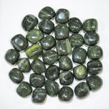 Green Hair Jasper Tumbled 20-30mm