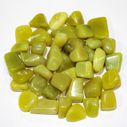 Nephrite Jade Tumbled 20-30mm