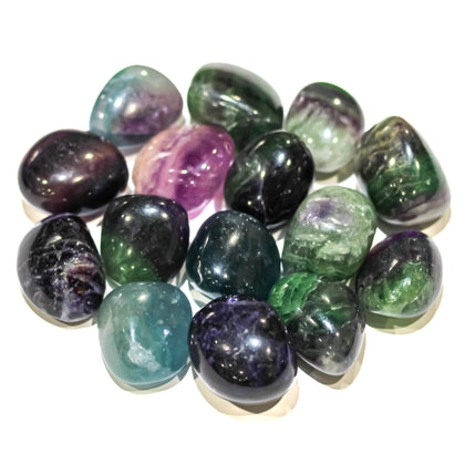 Rainbow Fluorite Tumbled 30-45mm