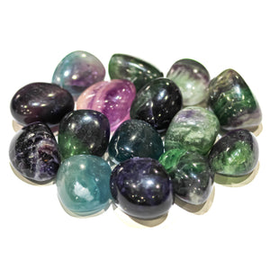Rainbow Fluorite Tumbled 30-45mm