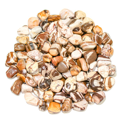 Red Zebra Jasper Tumbled 10-20mm