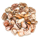 Red Zebra Jasper Tumbled 30-45mm