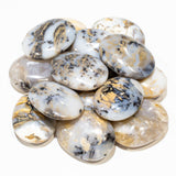Dendritic Agate with Tiger Eye Pillows