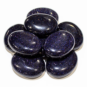 Blue Goldstone Pillows