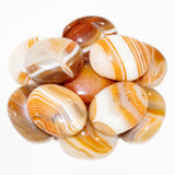 Banded Carnelian Pillows