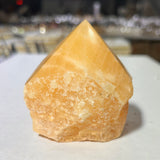 Orange Calcite Polished Top Points