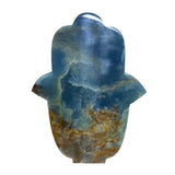 Blue Onyx Hamsa