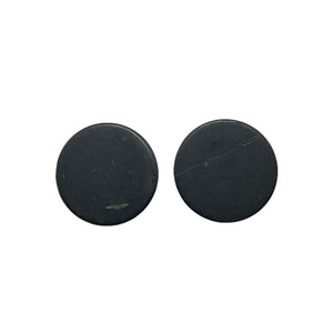 Shungite Cellphone Tile Plain Round Mini