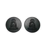 Shungite Laptop Tile Engraved Buddha 40mm