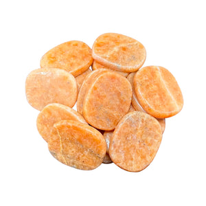 Orange Calcite Smooth Large